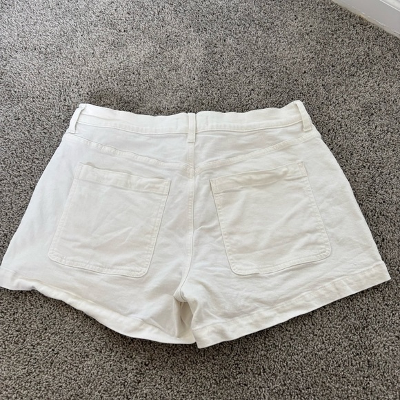 Madewell The High Rise Sailor Short White Size 32 - Picture 5 of 5